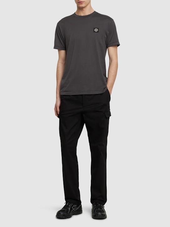 LuisaViaRoma Stone IslandLogo Cotton T-shirt