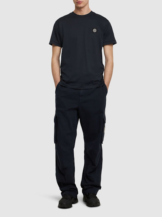 LuisaViaRoma Stone IslandLogo Cotton T-shirt