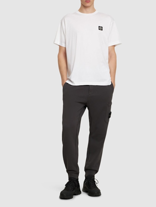 LuisaViaRoma Stone IslandLogo Cotton T-shirt