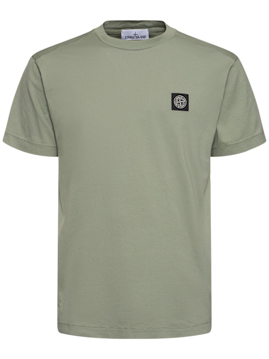 LuisaViaRoma Stone IslandLogo cotton t-shirt