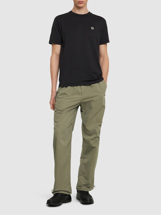 LuisaViaRoma Stone IslandLogo Cotton T-shirt