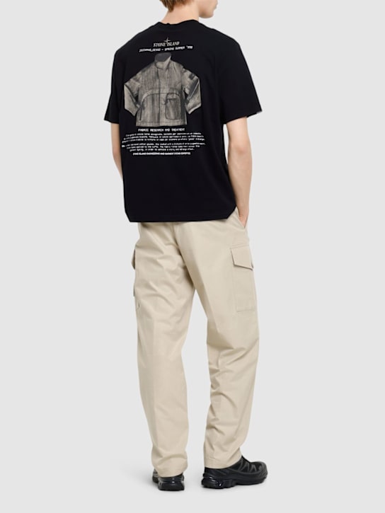 LuisaViaRoma Stone IslandLogo Cotton T-shirt