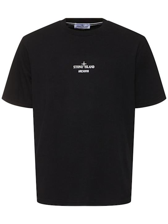 LuisaViaRoma Stone IslandLogo cotton t-shirt