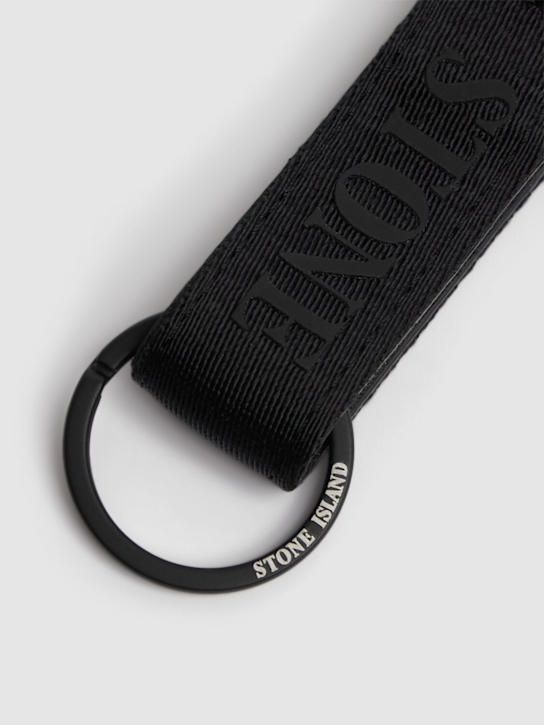 LuisaViaRoma Stone IslandLogo Key Ring