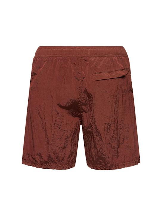 LuisaViaRoma Stone IslandLogo Patch Shorts