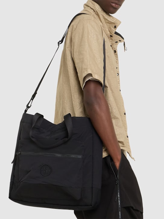 LuisaViaRoma Stone IslandLogo Tote Bag