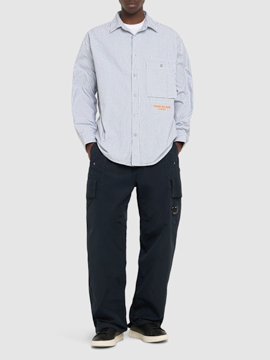 LuisaViaRoma Stone IslandMarina Striped Shirt