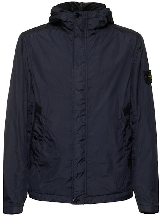 LuisaViaRoma Stone IslandShort hooded parka