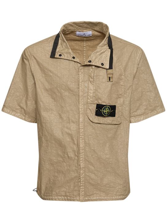 LuisaViaRoma Stone IslandShort sleeve logo shirt