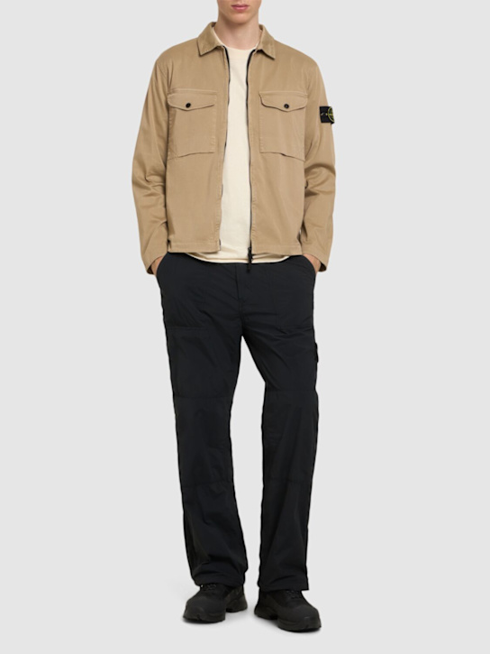 LuisaViaRoma Stone IslandZipped Overshirt