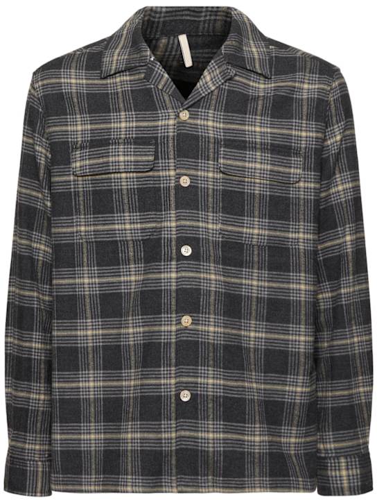 LuisaViaRoma SUNFLOWERCamicia in cotone tartan