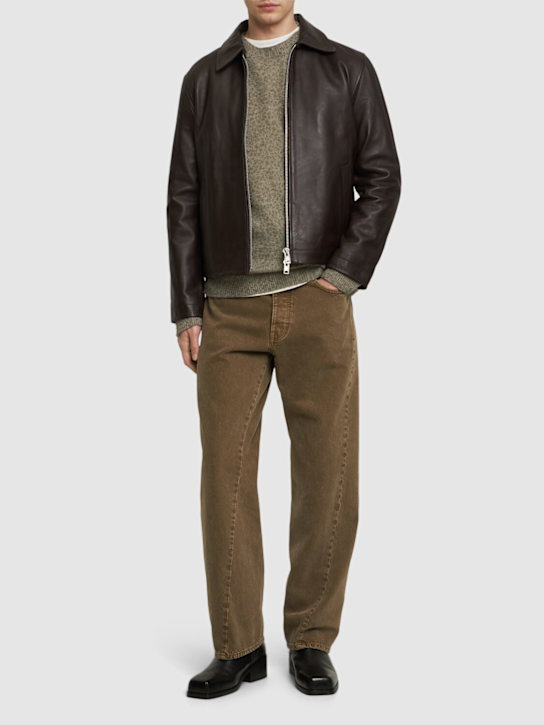 LuisaViaRoma SUNFLOWERGiacca Corta In Pelle