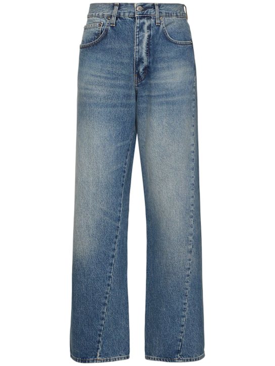 LuisaViaRoma SUNFLOWERJeans a gamba larga