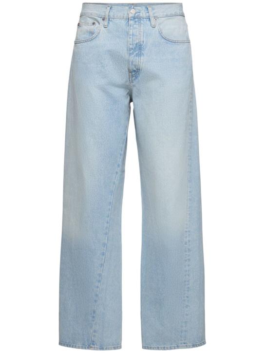 LuisaViaRoma SUNFLOWERJeans a gamba larga