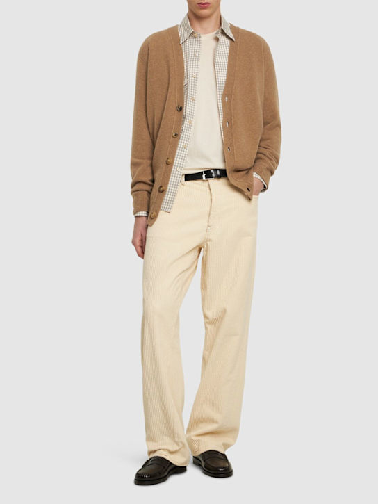 LuisaViaRoma SUNFLOWERPantaloni Ampi In Millerighe
