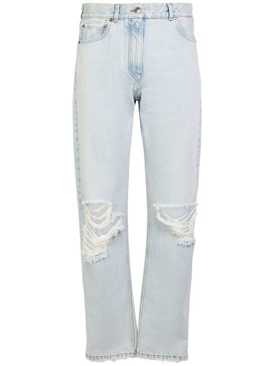 LuisaViaRoma The RowJeans Burted Jean distressed