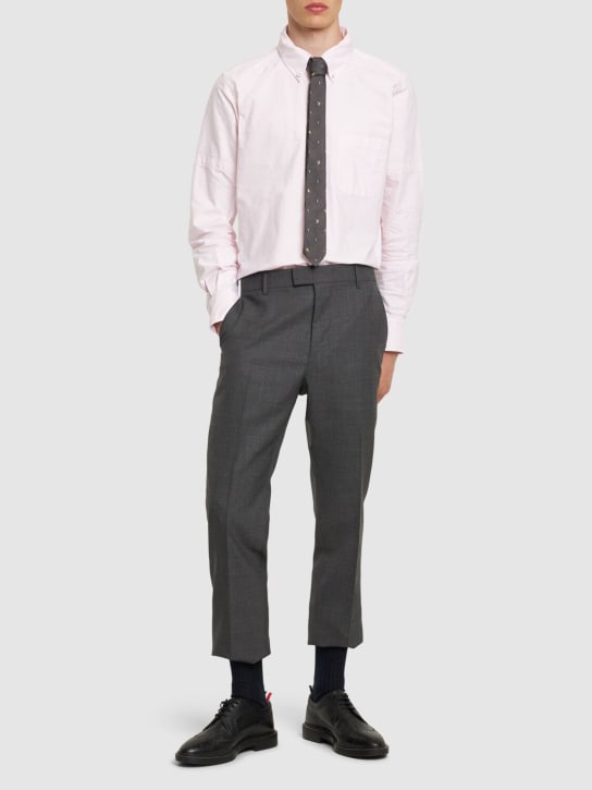 LuisaViaRoma Thom BrowneCamicia Dritta Con Bottoni