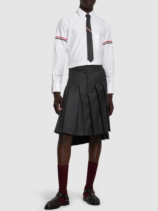 LuisaViaRoma Thom BrowneCamicia In Cotone Oxford