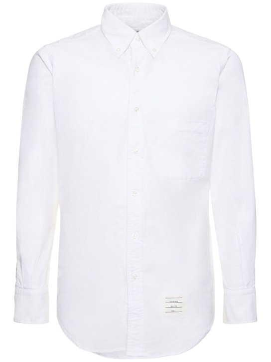 LuisaViaRoma Thom BrowneCamicia in cotone Oxford