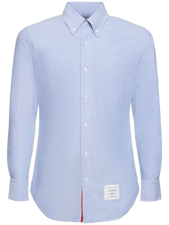 LuisaViaRoma Thom BrowneCamicia in cotone Oxford