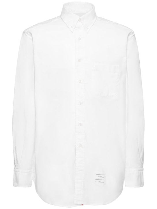 LuisaViaRoma Thom BrowneCamicia in cotone Oxford