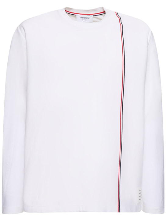 LuisaViaRoma Thom BrowneCamicia oversize in cotone