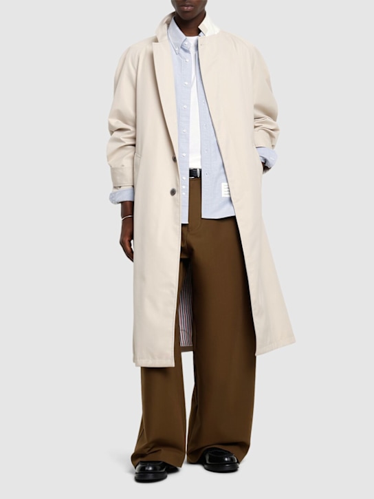 LuisaViaRoma Thom BrowneCappotto Sartoriale Raglan