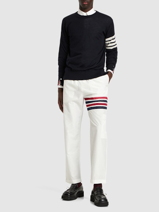 LuisaViaRoma Thom BrowneMaglia In Lana