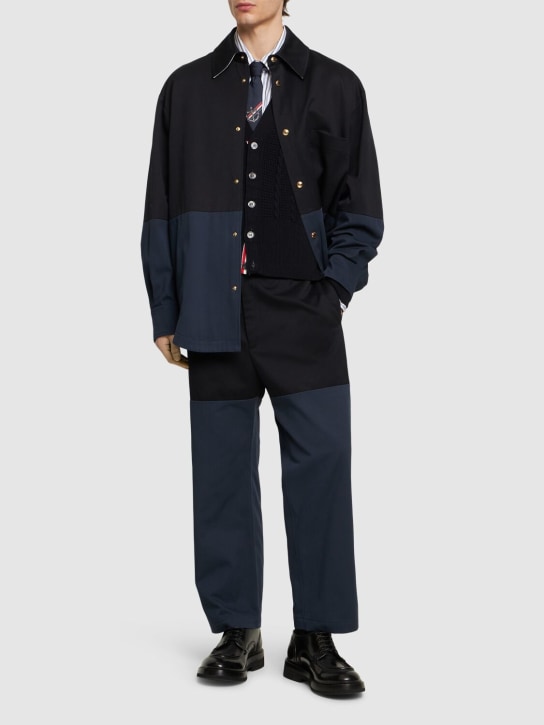 LuisaViaRoma Thom BrownePantaloni Dritti In Cotone