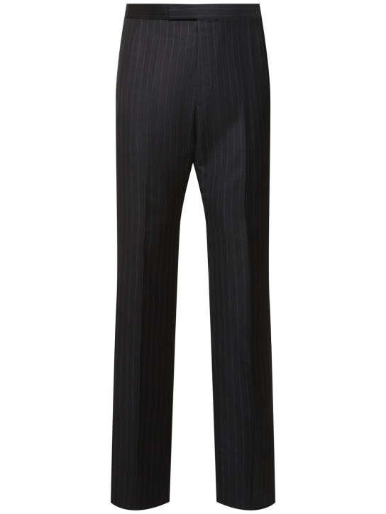 LuisaViaRoma Thom BrownePantaloni in lana gessata