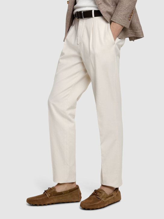 LuisaViaRoma Tod'sScarpe Da Barca In Camoscio