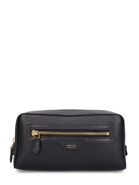 LuisaViaRoma Tom FordBeauty case in pelle con logo