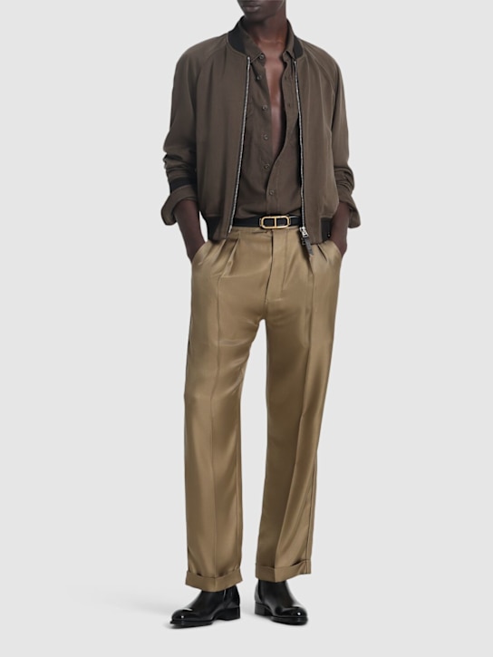 LuisaViaRoma Tom FordBomber In Gabardina