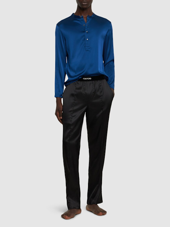 LuisaViaRoma Tom FordCamicia Pigiama In Seta