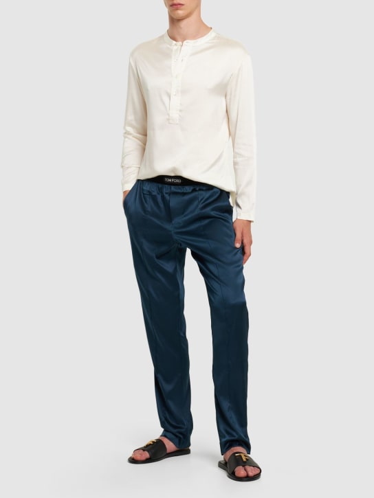 LuisaViaRoma Tom FordCamicia Pigiama In Seta