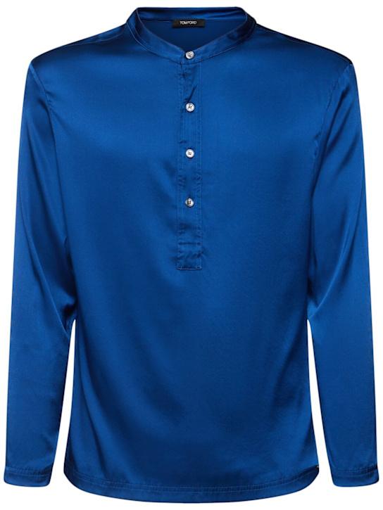 LuisaViaRoma Tom FordCamicia pigiama in seta