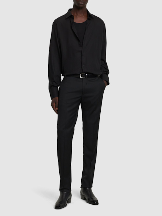 LuisaViaRoma Tom FordCamicia Slim Fit In Seta