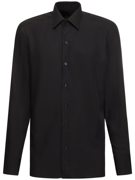 LuisaViaRoma Tom FordCamicia slim fit in seta