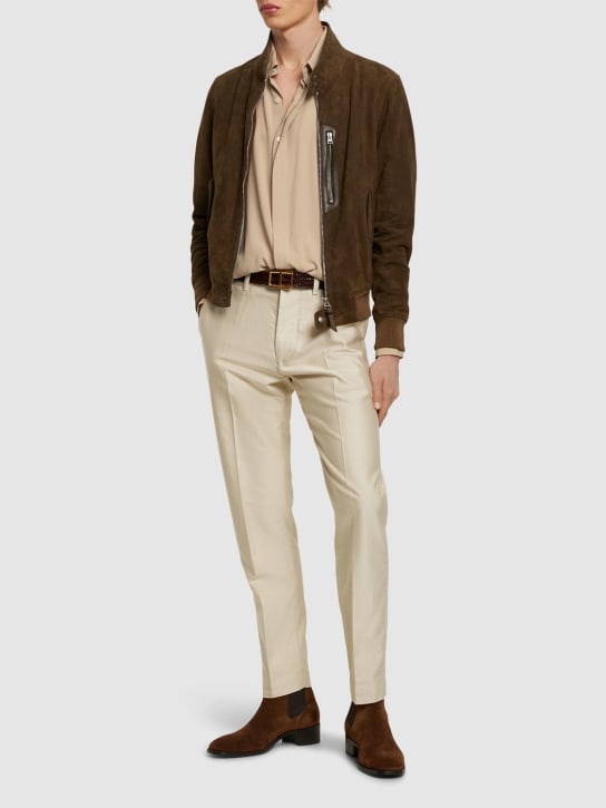 LuisaViaRoma Tom FordPantaloni Chino In Cotone