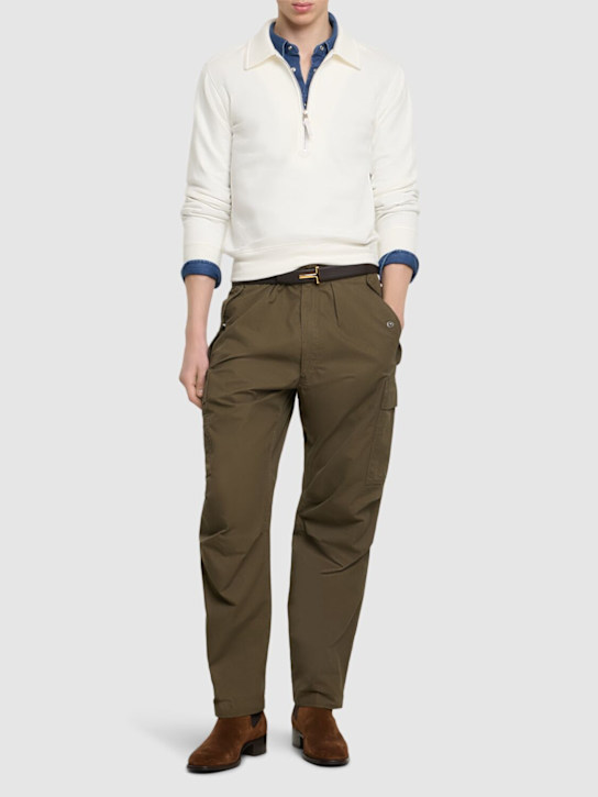 LuisaViaRoma Tom FordPolo In Cotone E Cashmere