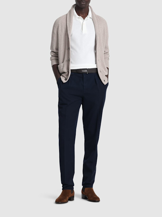LuisaViaRoma Tom FordPolo Tennis In Piqué