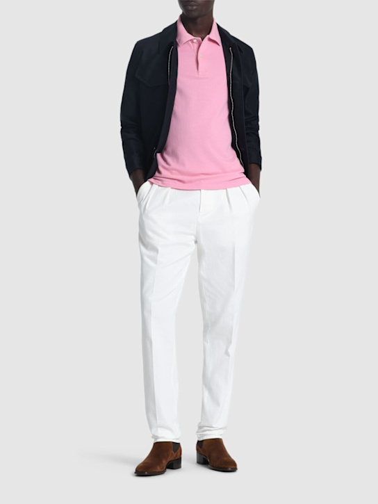 LuisaViaRoma Tom FordPolo Tennis In Piqué