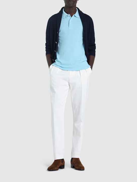 LuisaViaRoma Tom FordPolo Tennis In Piqué
