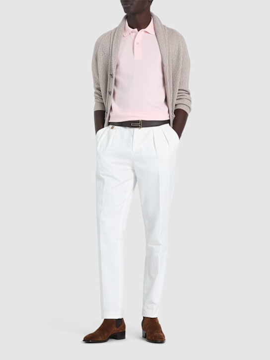 LuisaViaRoma Tom FordPolo Tennis In Piqué