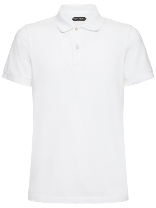 LuisaViaRoma Tom FordPolo tennis in piqué