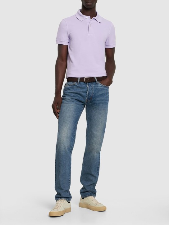 LuisaViaRoma Tom FordPolo Tennis In Piqué