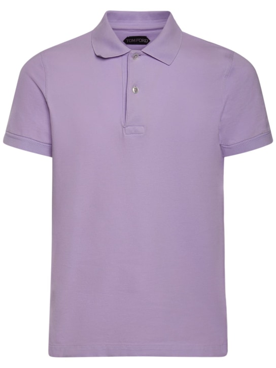 LuisaViaRoma Tom FordPolo tennis in piqué