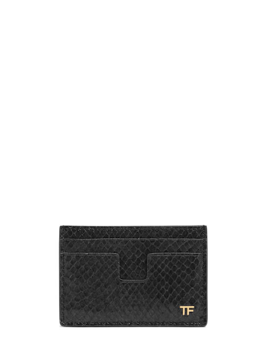 LuisaViaRoma Tom FordPorta carte T-line in pelle