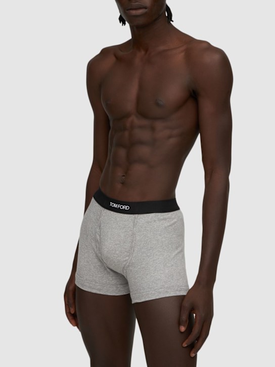 LuisaViaRoma Tom FordSET DI 2 BOXER IN COTONE