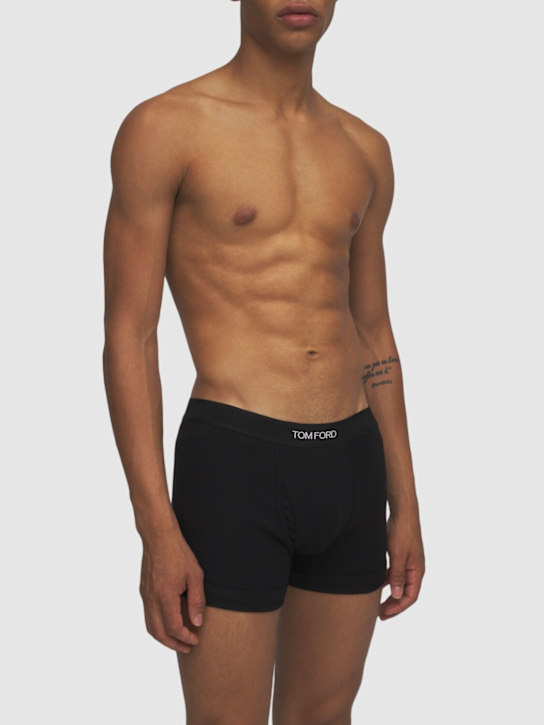 LuisaViaRoma Tom FordSET DI 2 BOXER IN COTONE